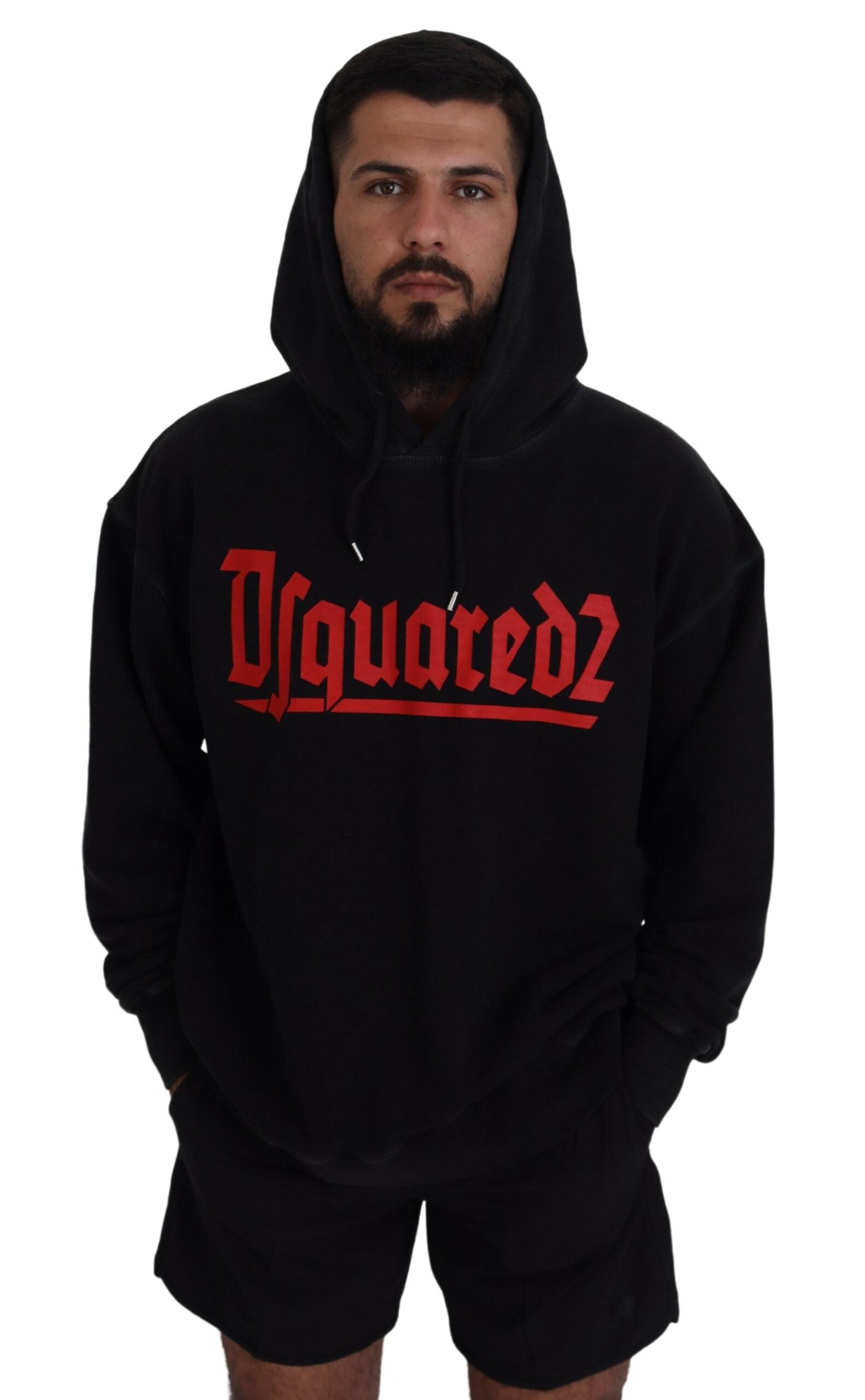 Dsquared² Black Hoodie for Men additional view