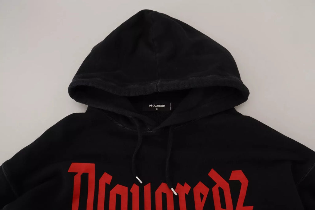 Dsquared² Black Hoodie for Men additional view