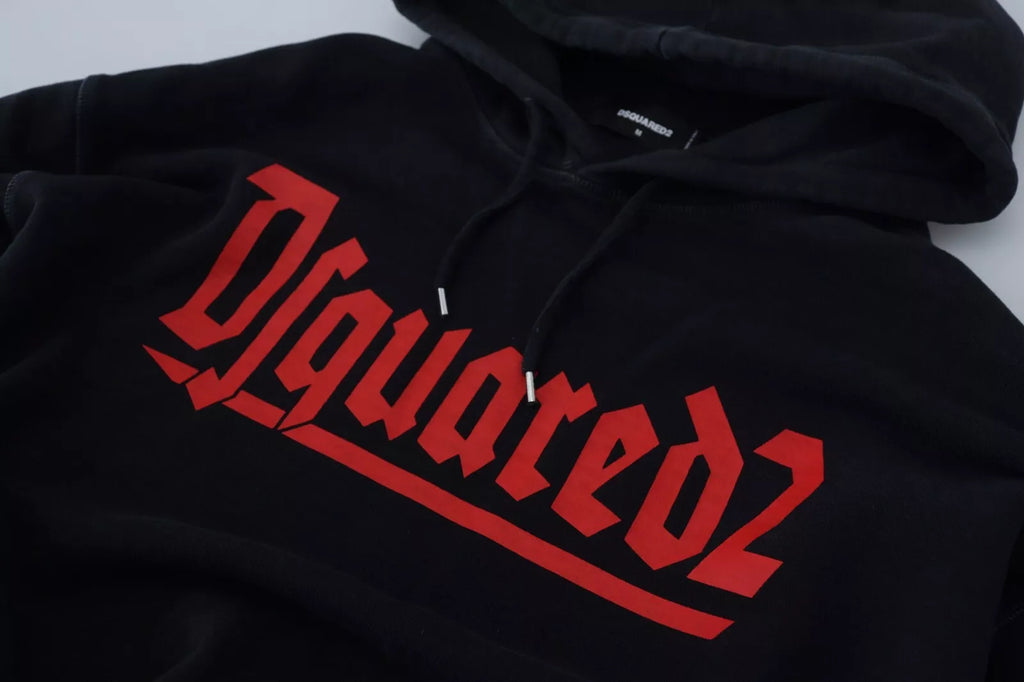 Dsquared² Black Hoodie for Men additional view