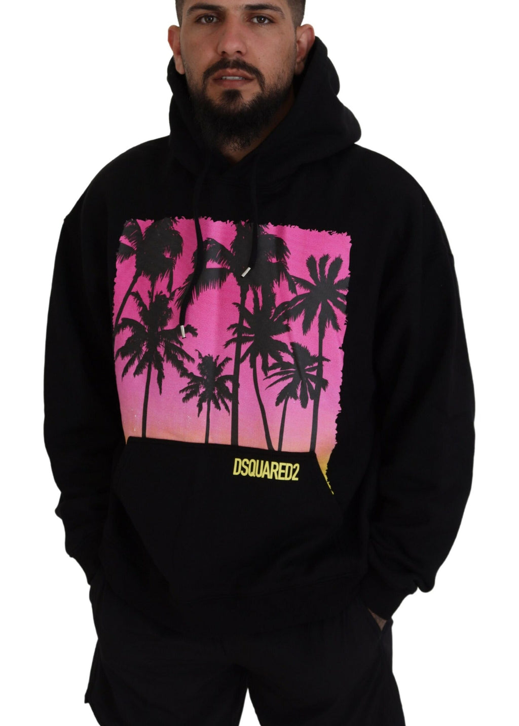 Dsquared² Black Hoodie for Men additional view