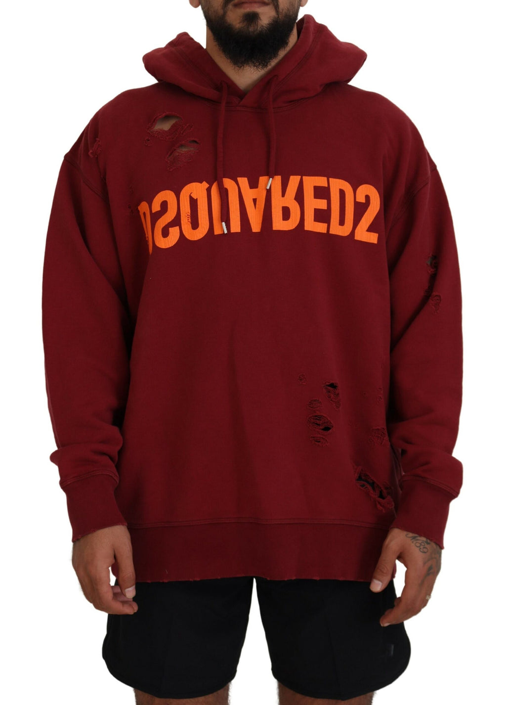 Dsquared² Red Hoodie for Men