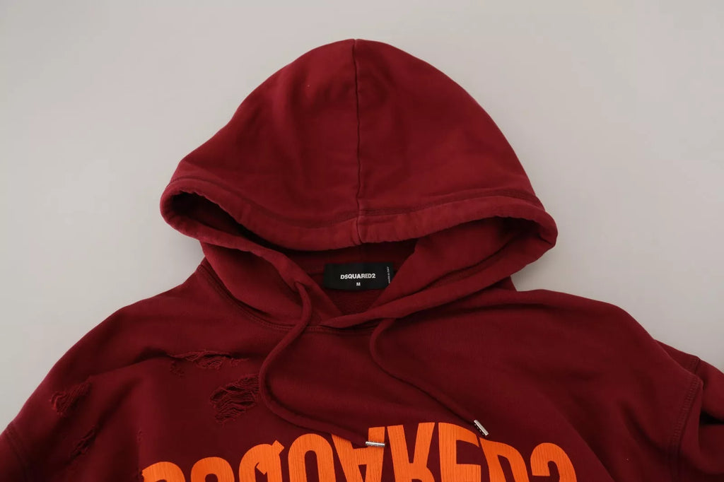 Dsquared² Red Hoodie for Men additional view