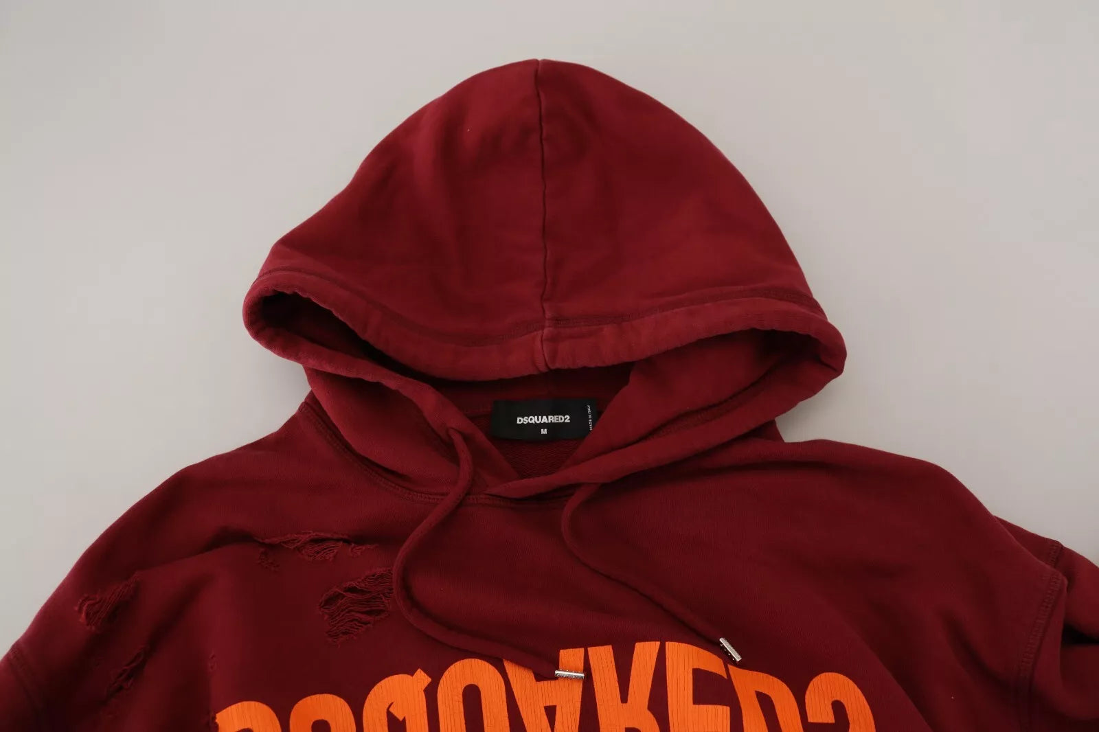 Dsquared² Red Hoodie for Men additional view