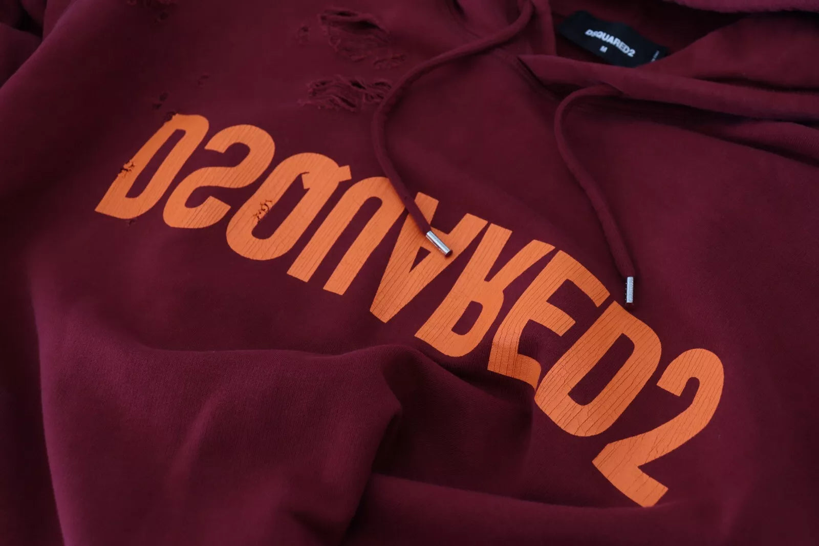Dsquared² Red Hoodie for Men additional view