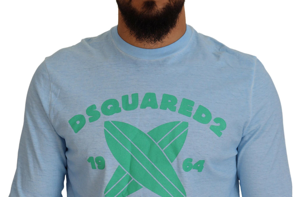 Dsquared² Blue Sweatshirt for Men side view