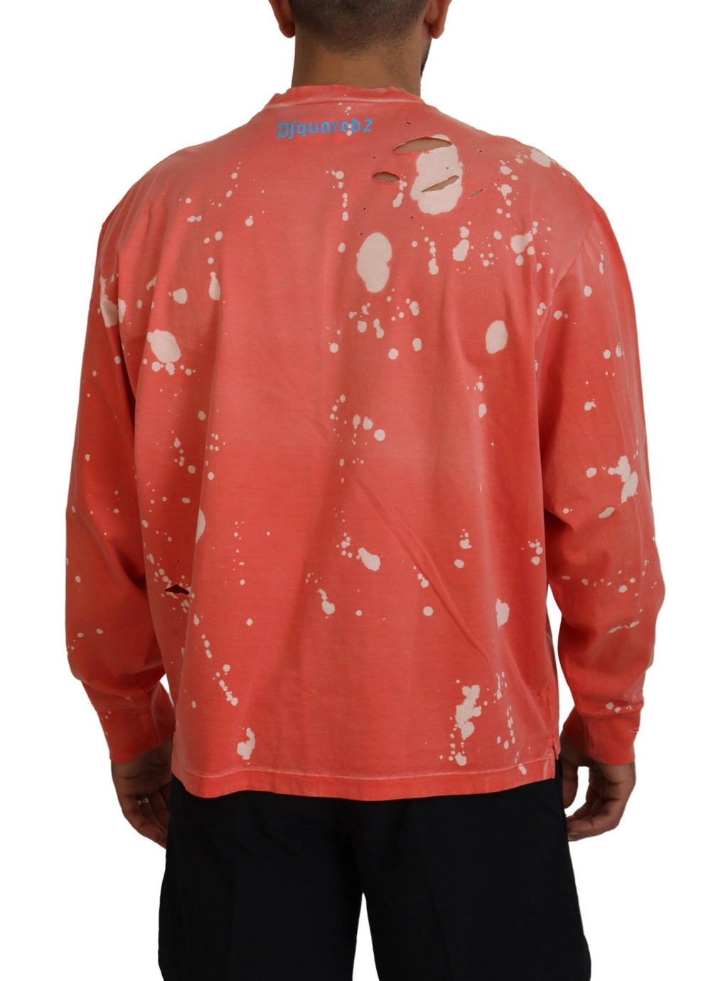 Dsquared² Orange Sweatshirt for Men detail view