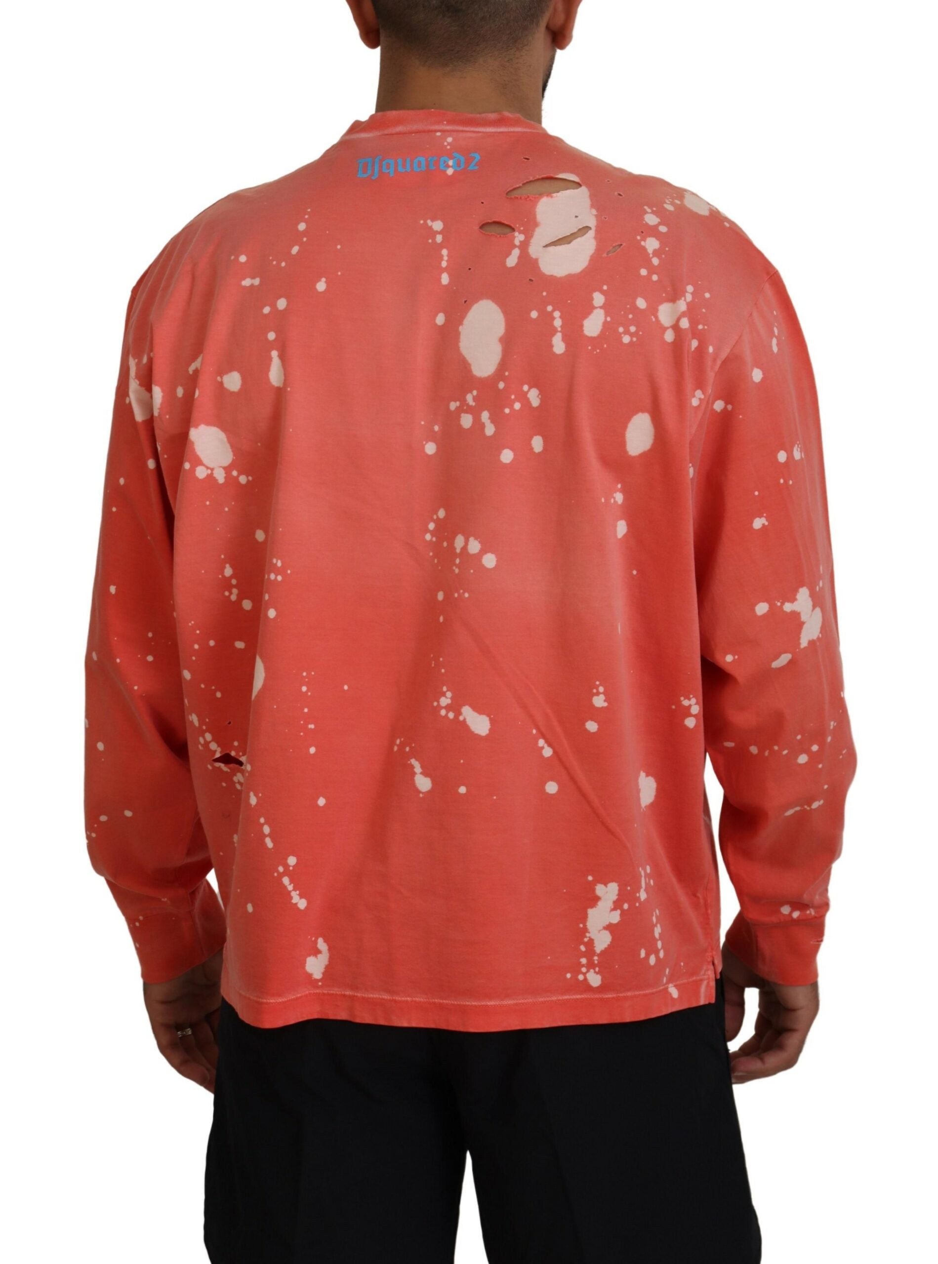 Dsquared² Orange Sweatshirt for Men detail view