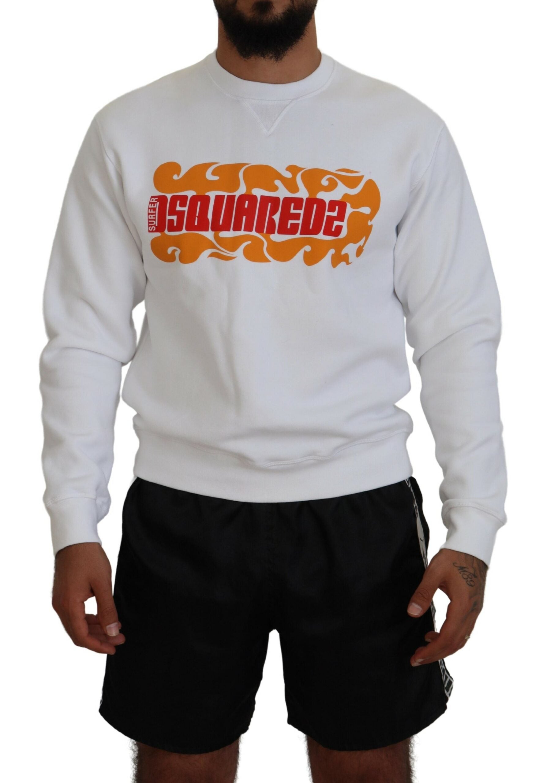 Dsquared² White Sweatshirt for Men