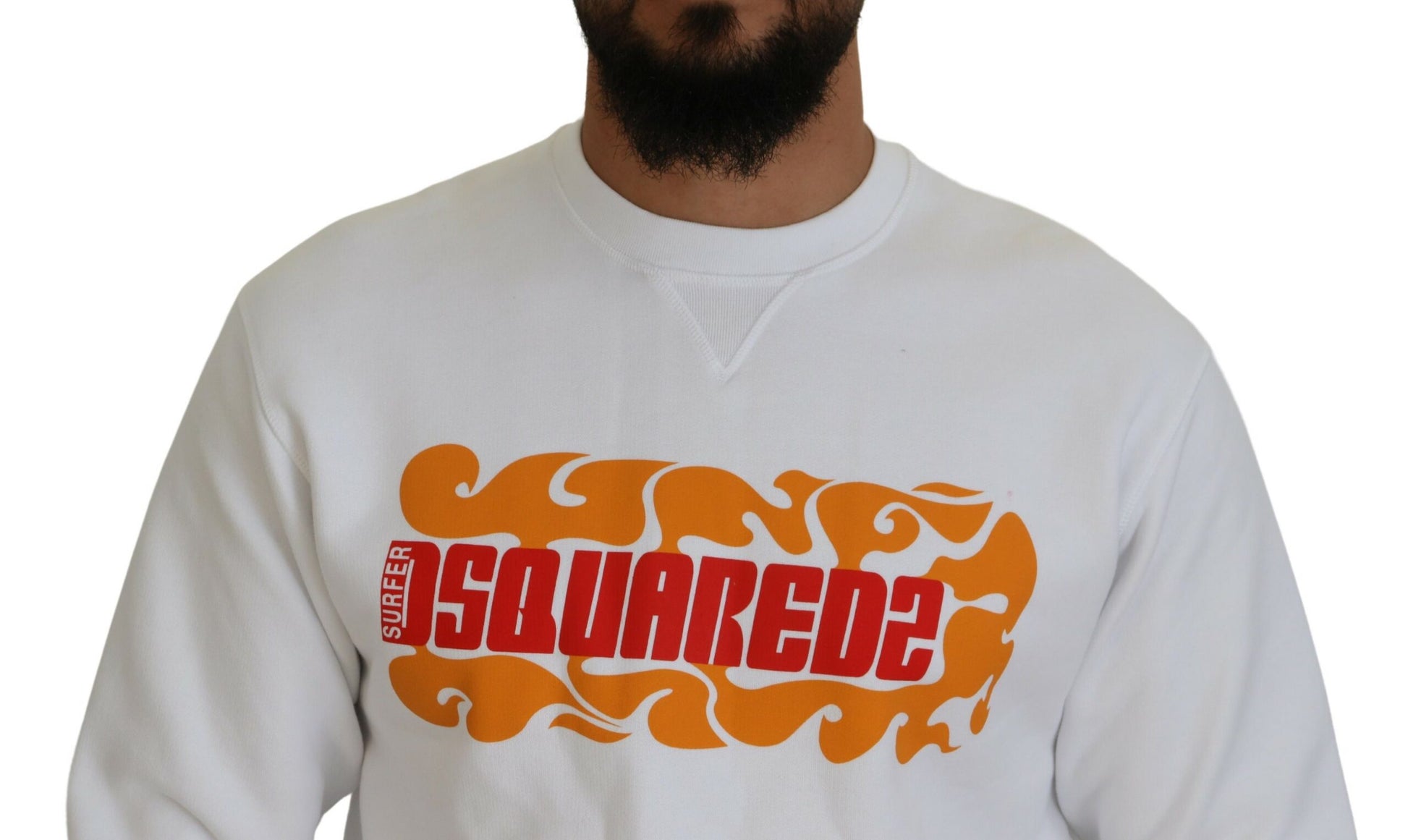 Dsquared² White Sweatshirt for Men side view