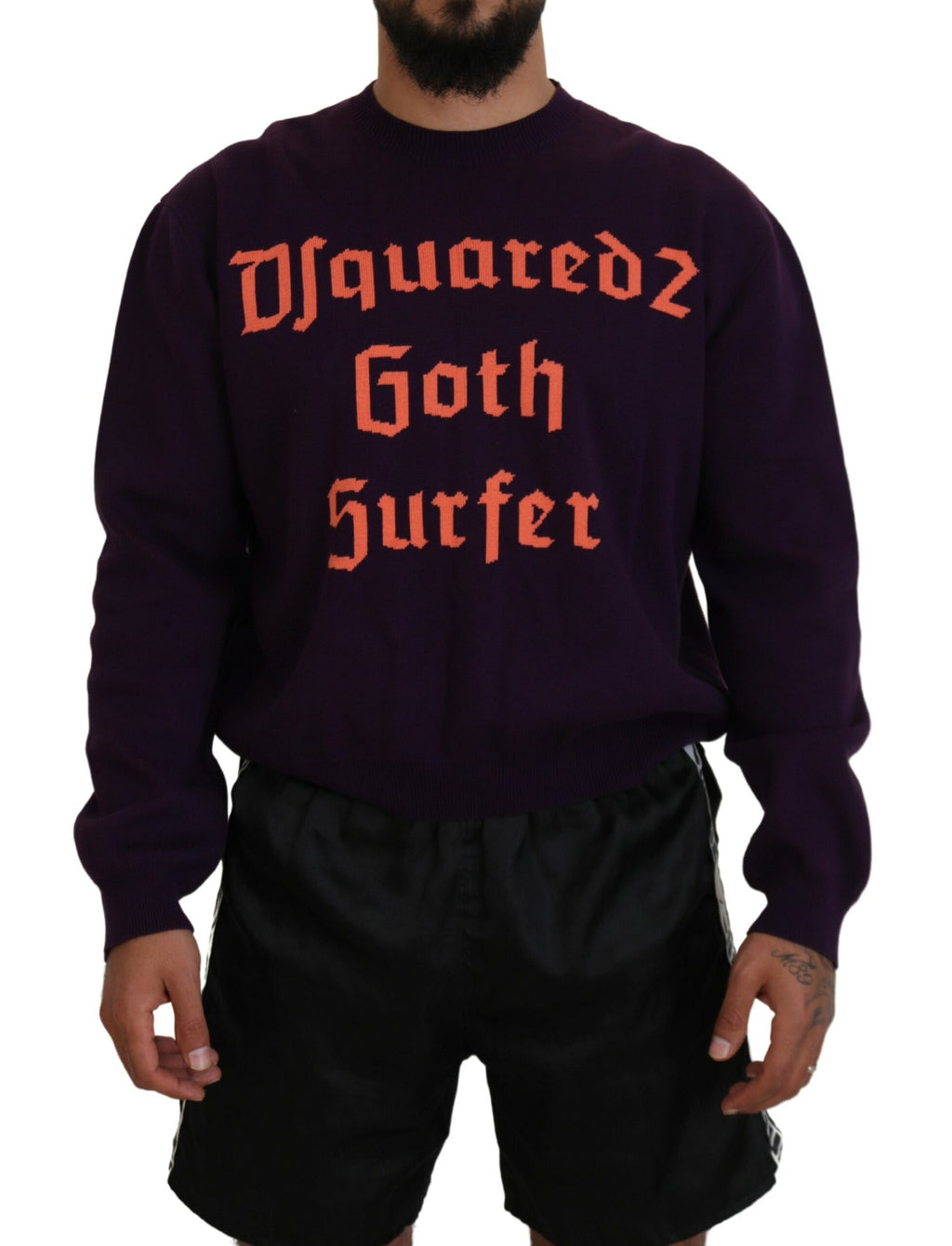 Dsquared² Purple Sweatshirt for Men