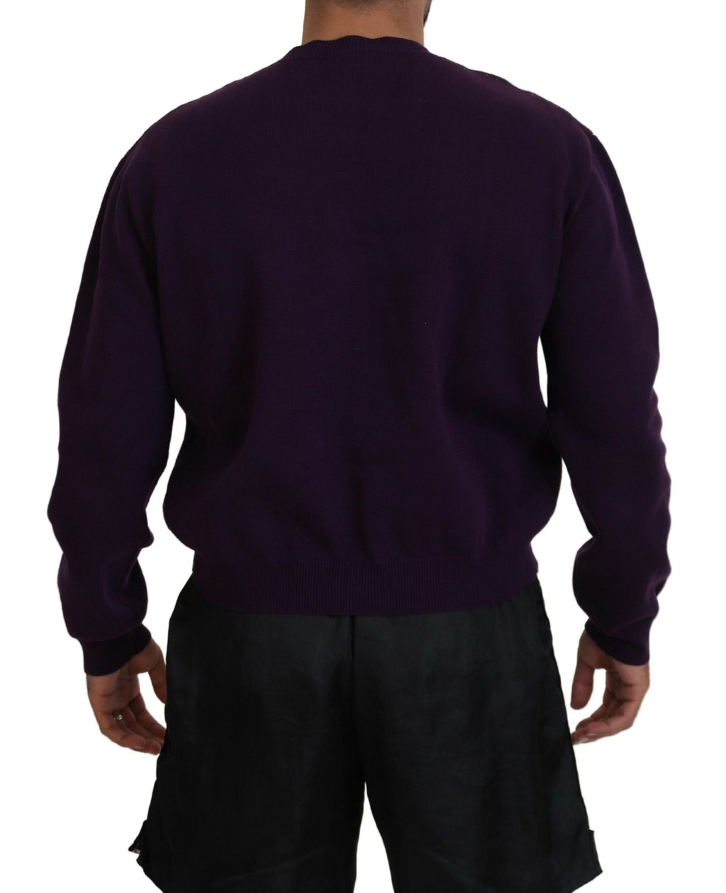 Dsquared² Purple Sweatshirt for Men detail view