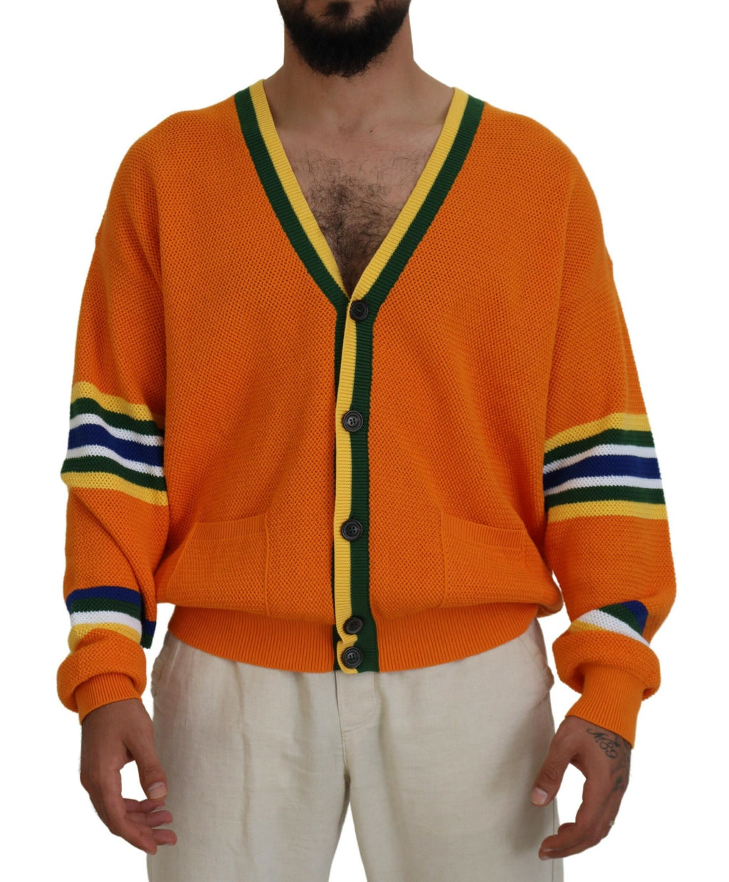 Dsquared² Orange Cardigan for Men