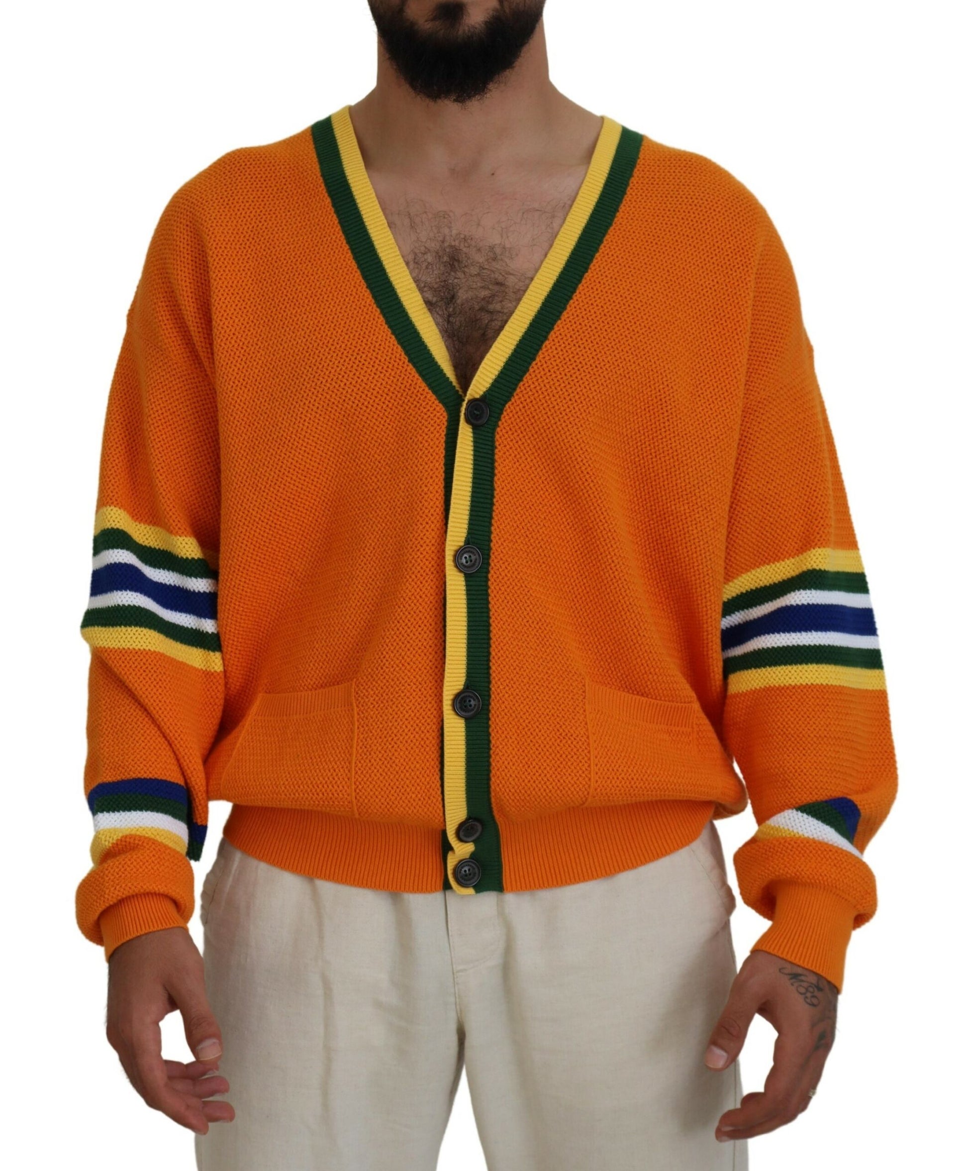 Dsquared² Orange Cardigan for Men