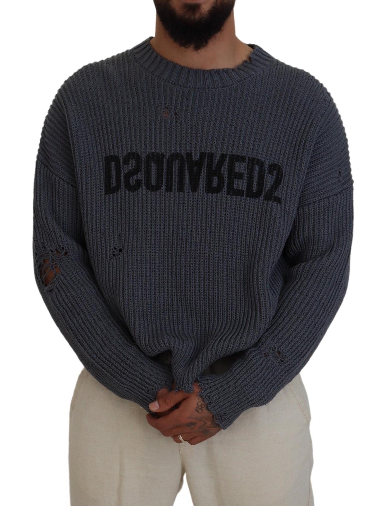 Dsquared² Grey Sweatshirt for Men additional view