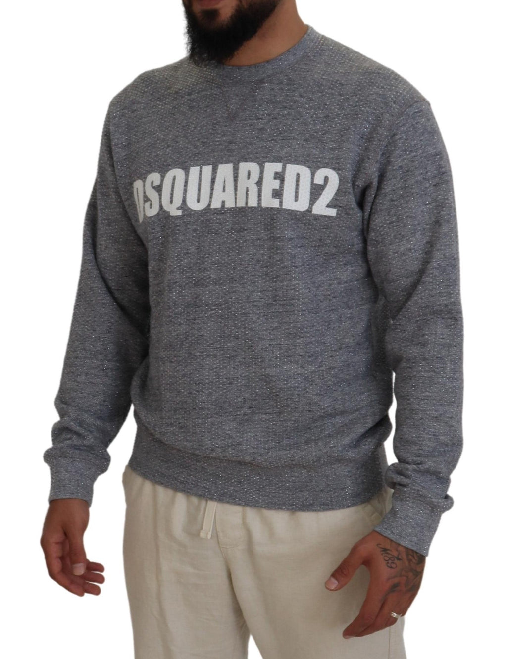 Dsquared² Grey Sweatshirt for Men additional view