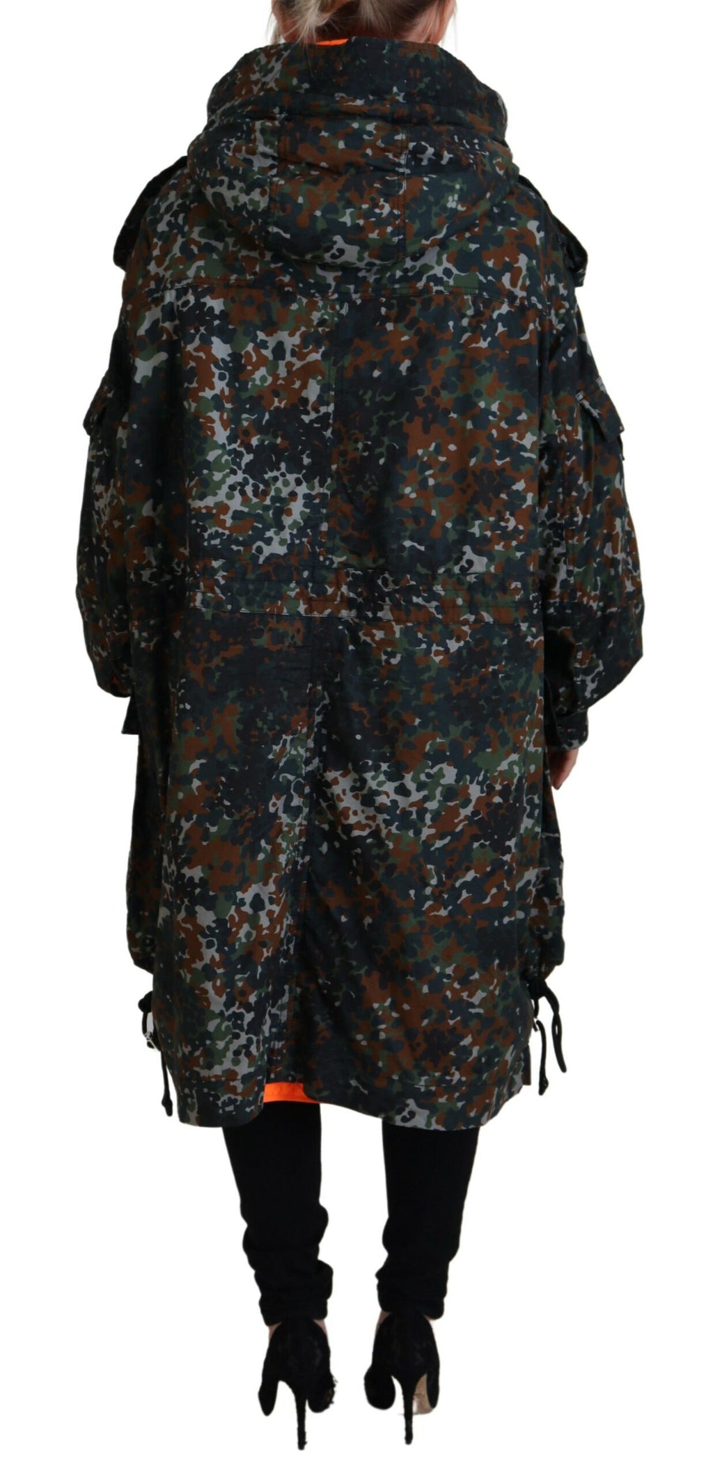 Dsquared² Green Parkas for Women detail view