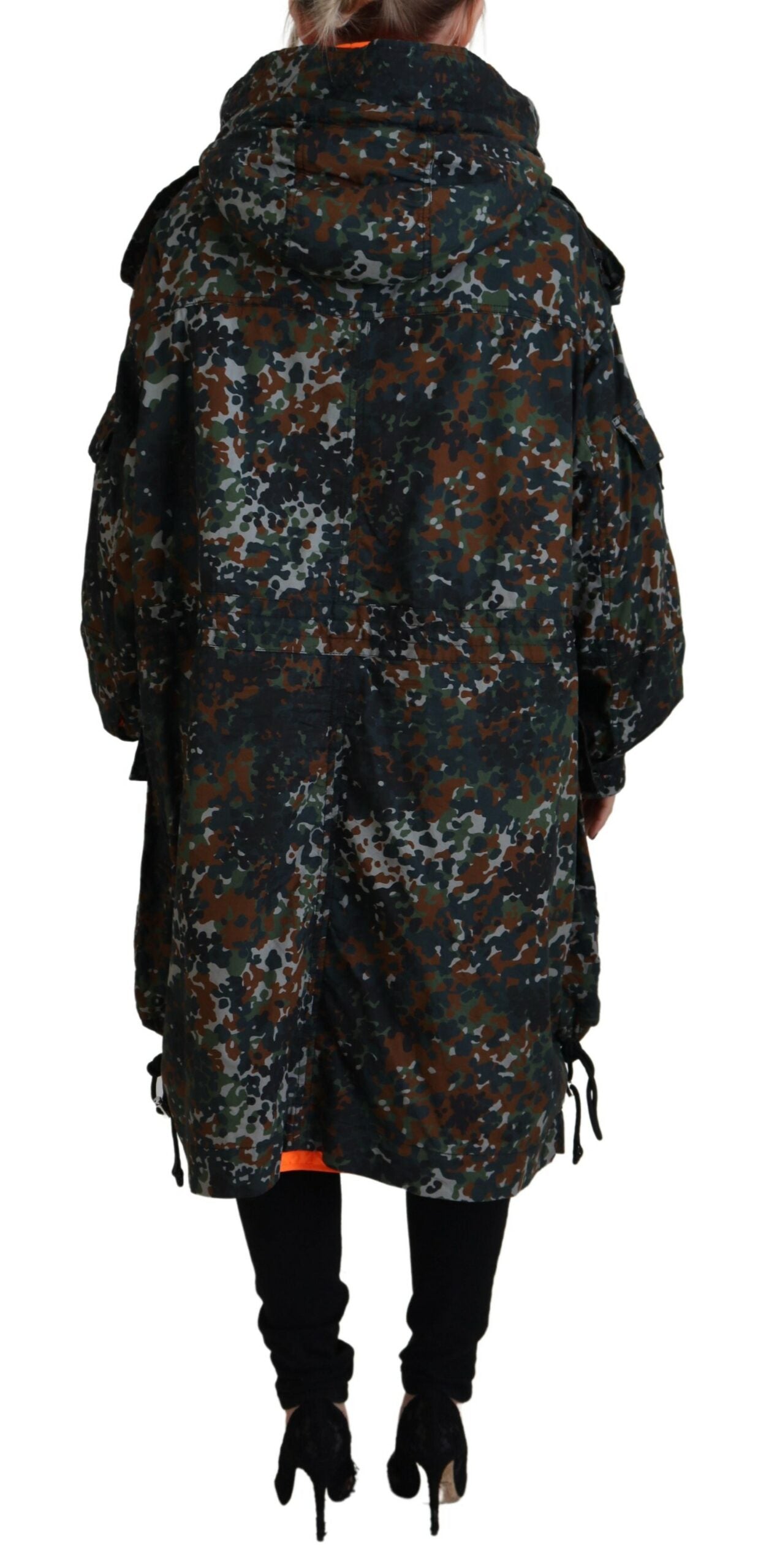Dsquared² Green Parkas for Women detail view