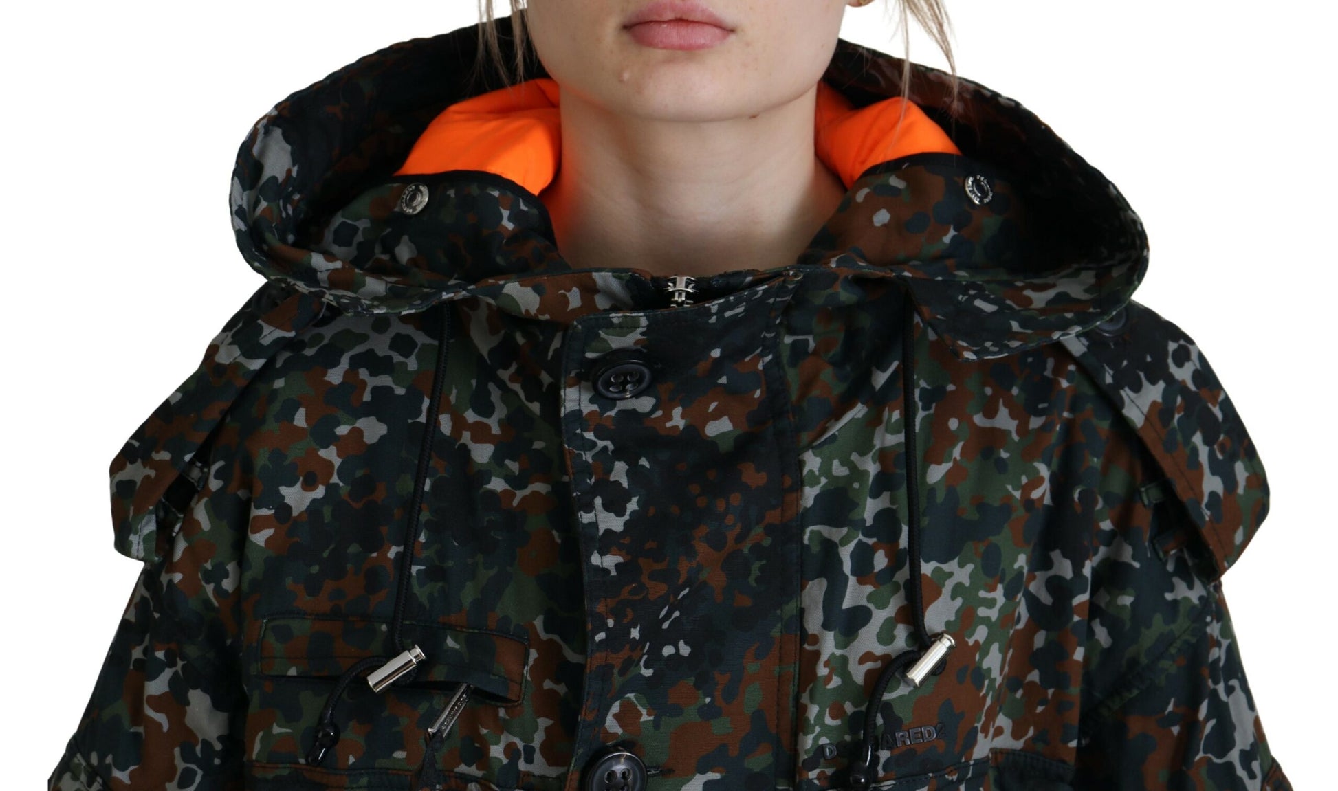 Dsquared² Green Parkas for Women additional view
