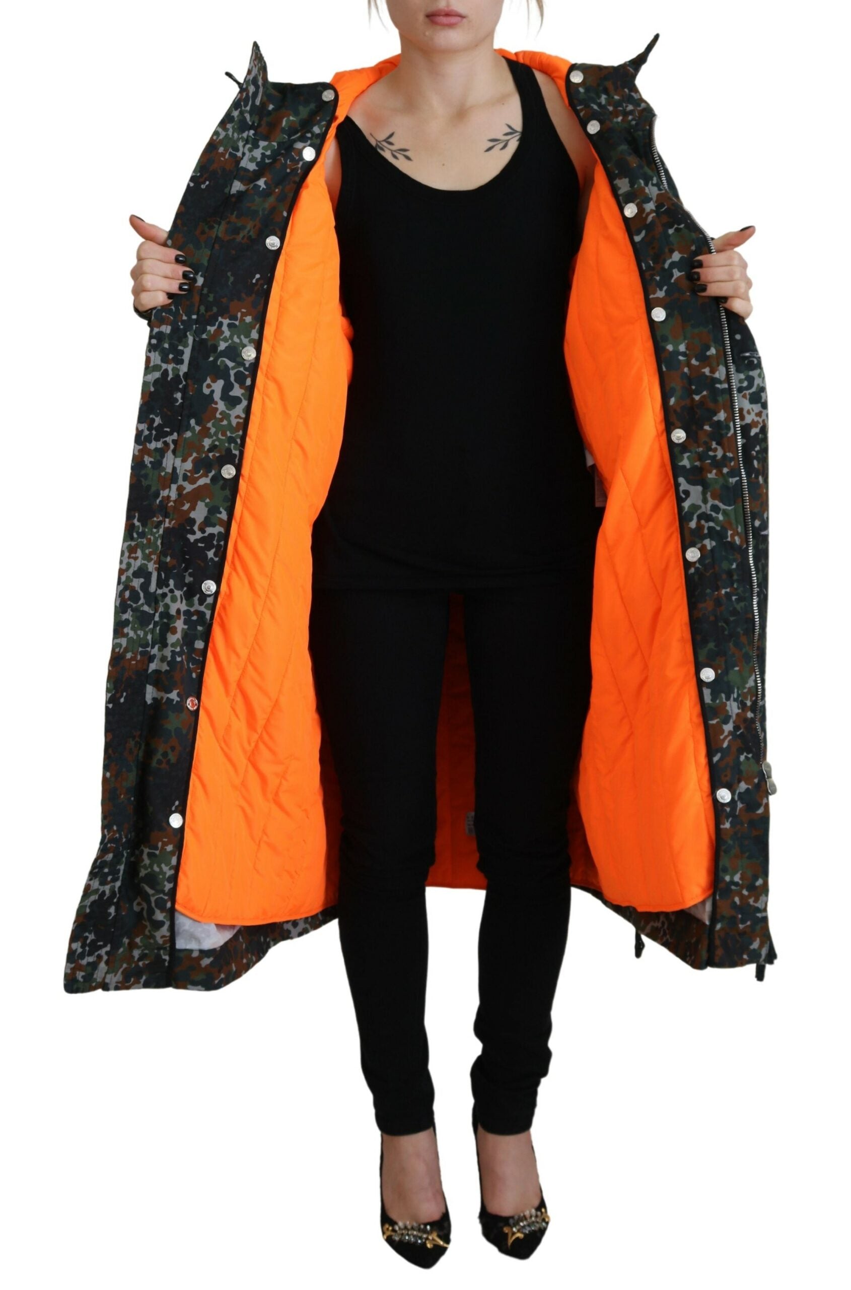 Dsquared² Green Parkas for Women additional view