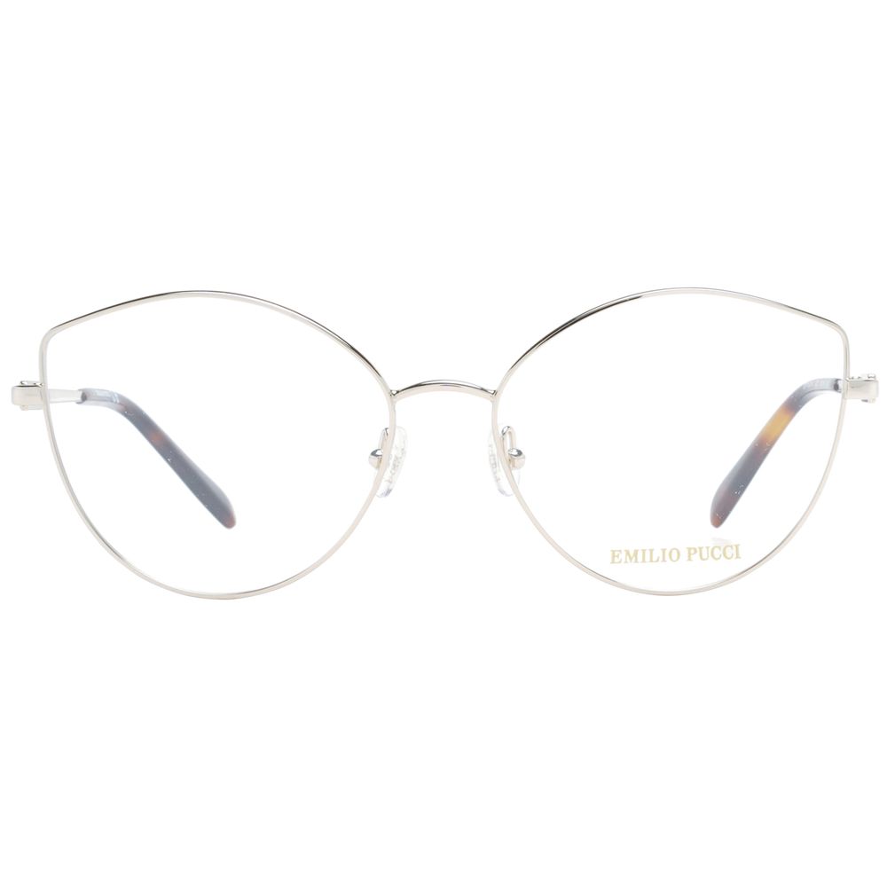 Emilio Pucci Silver Glasses Frames for Women alternate view