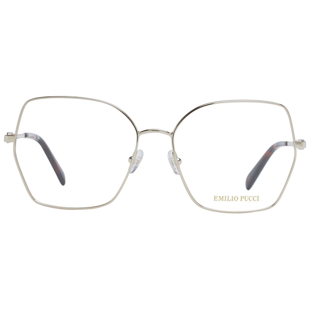 Emilio Pucci Gold Glasses Frames for Women alternate view