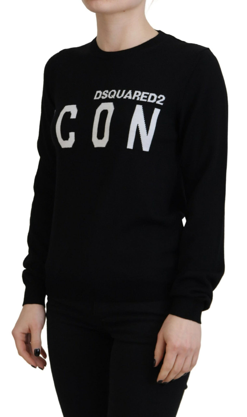 Dsquared² Black Sweatshirt for Women detail view