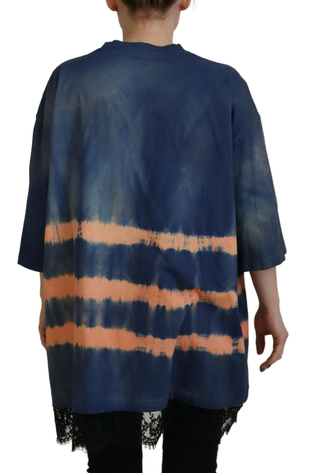 Dsquared² Blue T-Shirt for Women side view