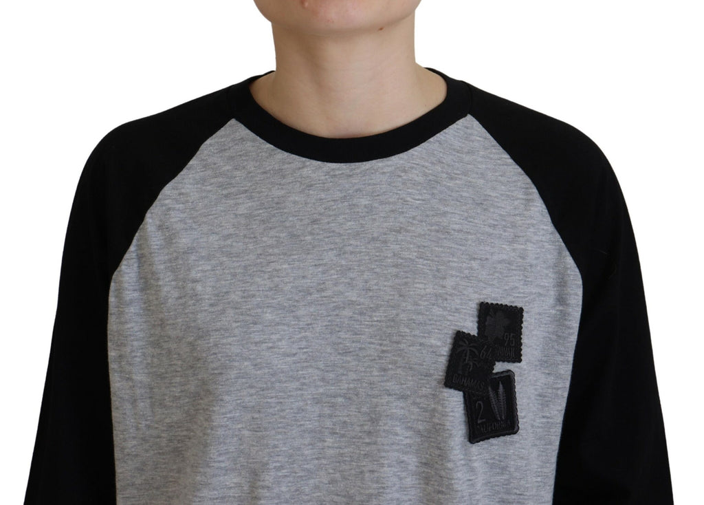 Dsquared² Black Long Sleeve T-Shirt for Women additional view
