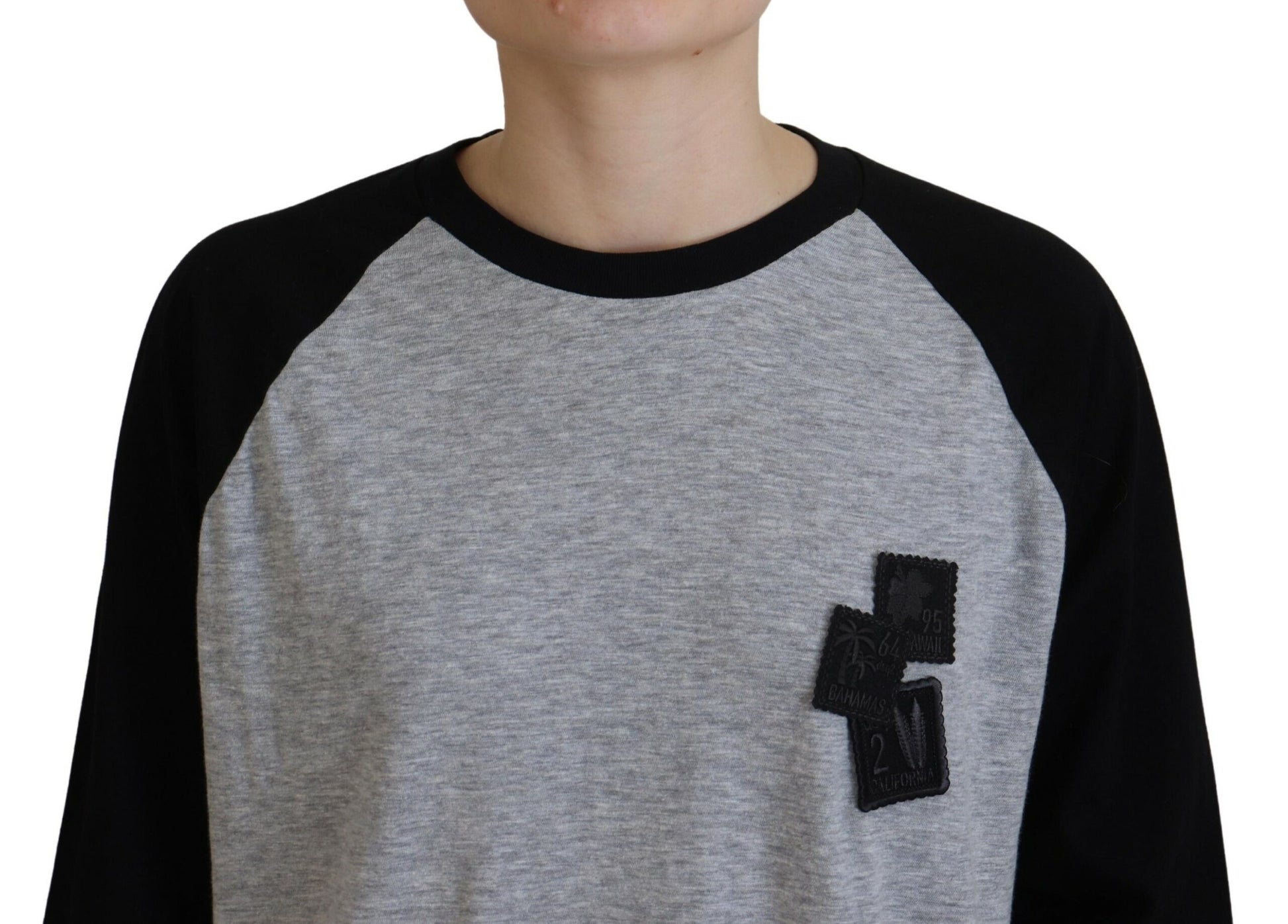 Dsquared² Black Long Sleeve T-Shirt for Women additional view
