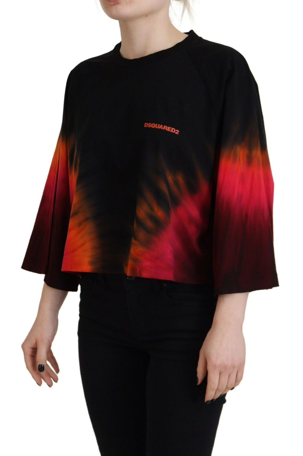 Dsquared² Black T-Shirt for Women detail view