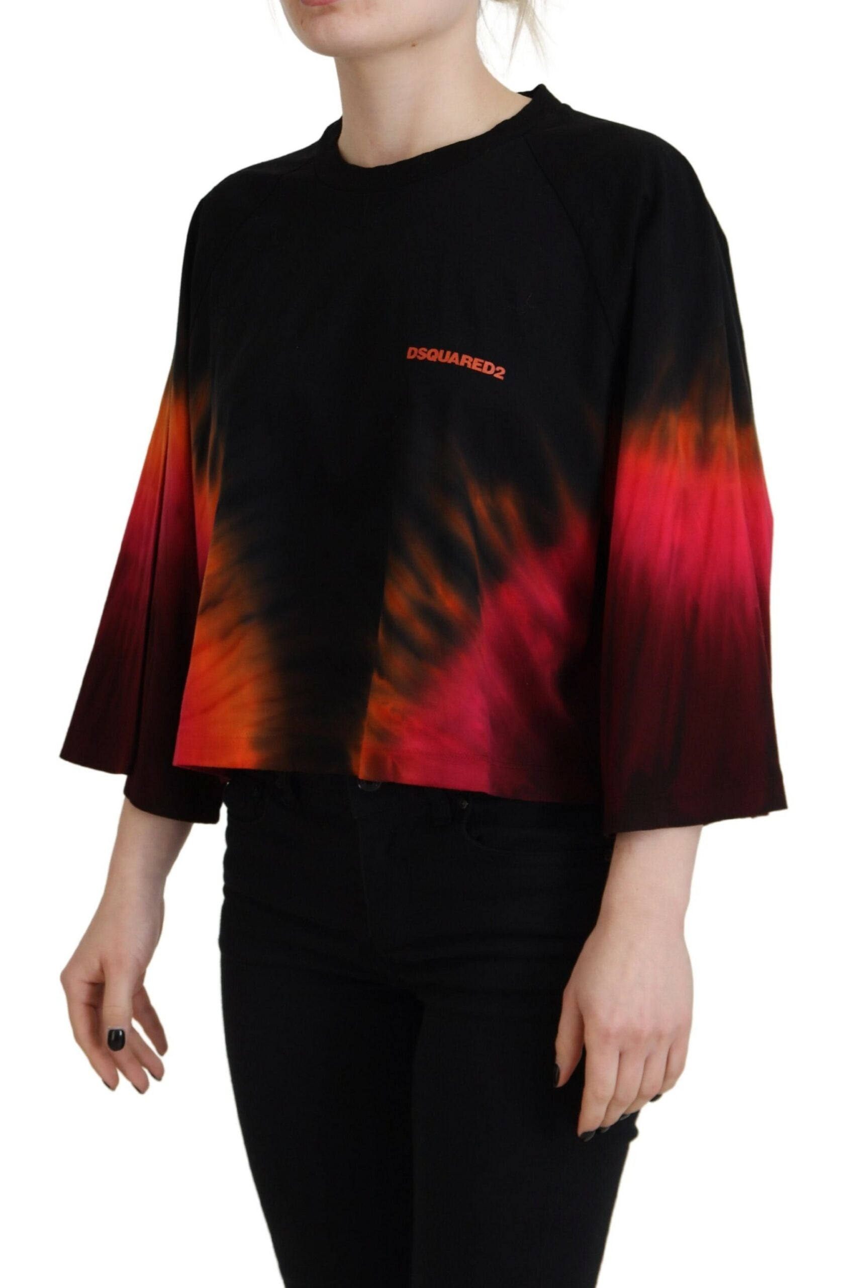 Dsquared² Black T-Shirt for Women detail view