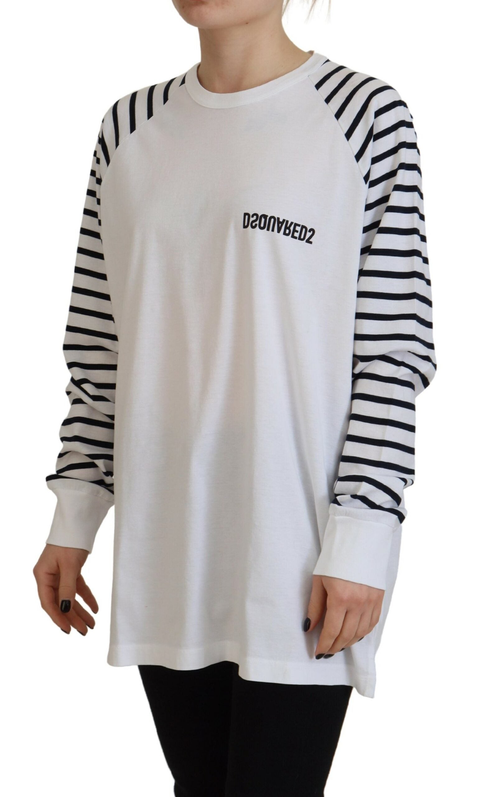 Dsquared² White Sweatshirt for Women detail view