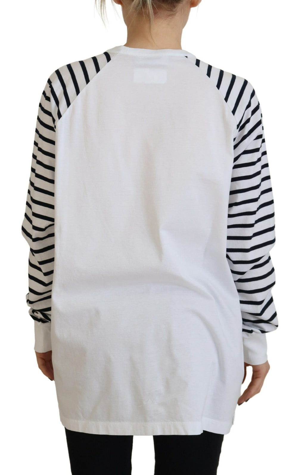Dsquared² White Sweatshirt for Women side view