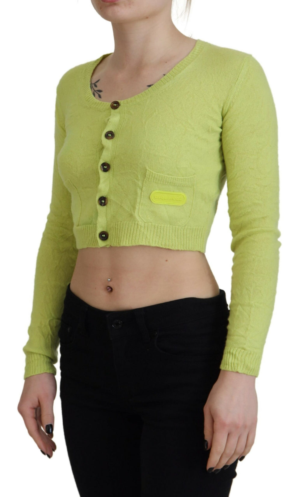 Dsquared² Green Cardigan for Women detail view