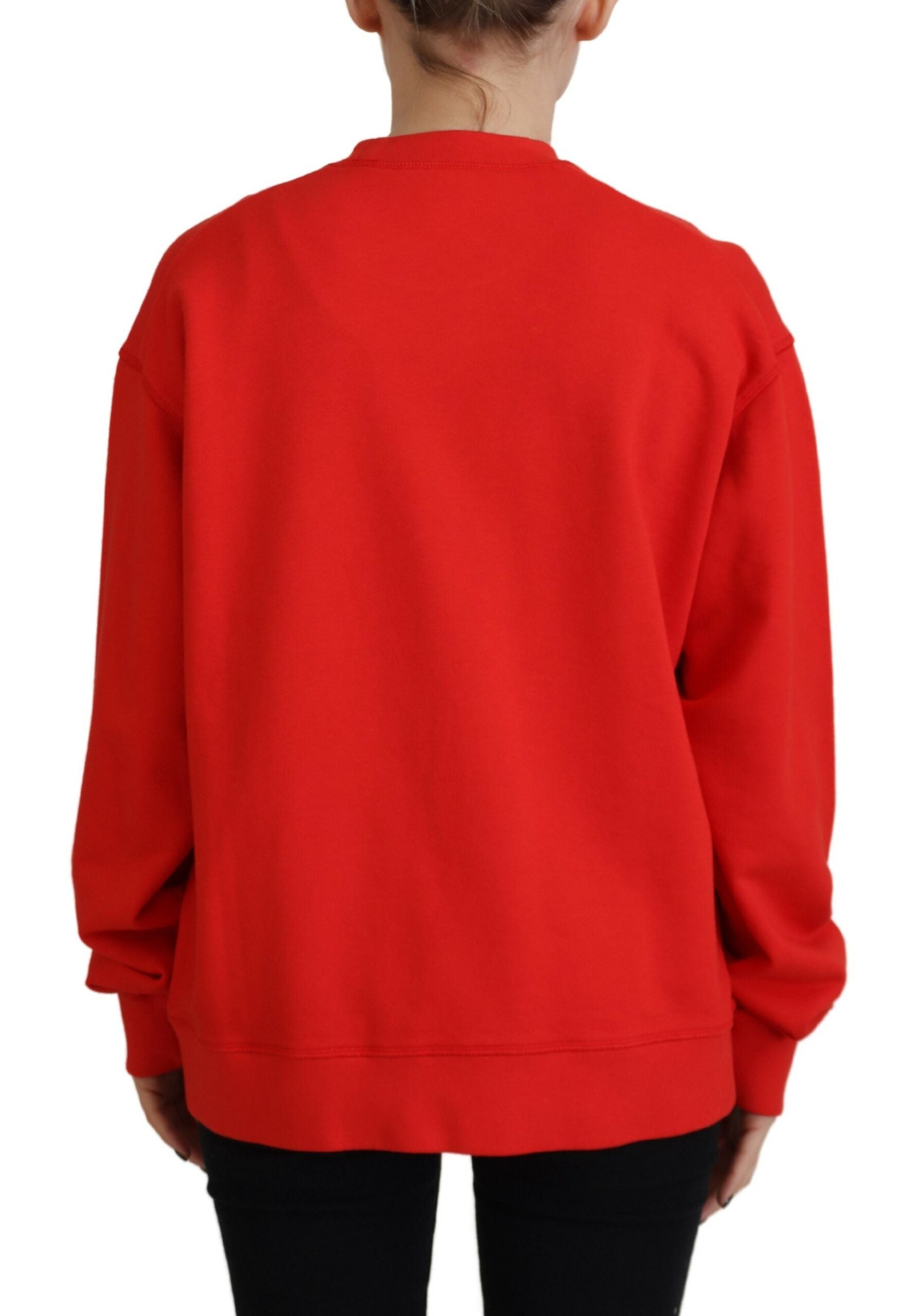 Dsquared² Red Sweatshirt for Women side view