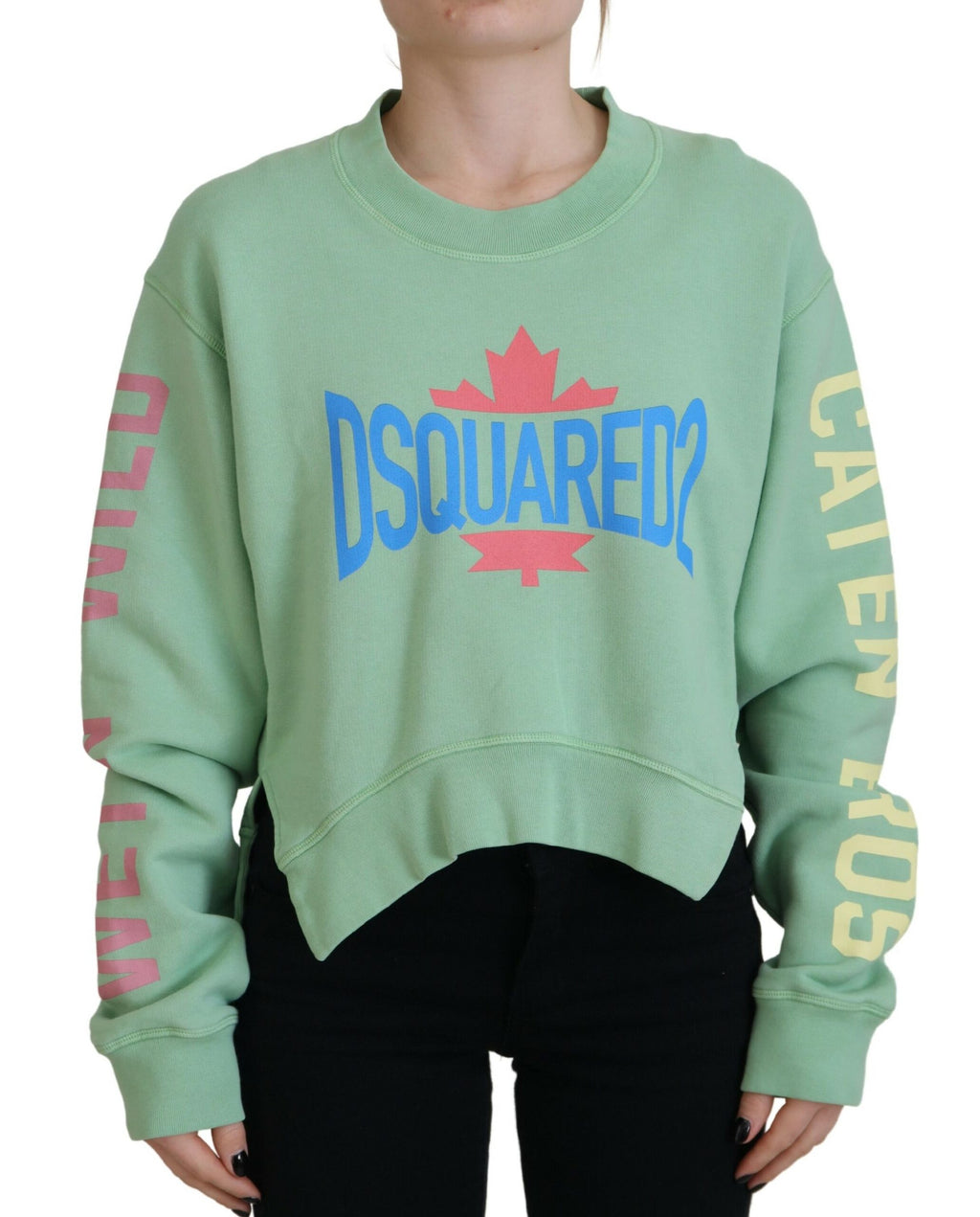 Dsquared² Green Sweatshirt for Women