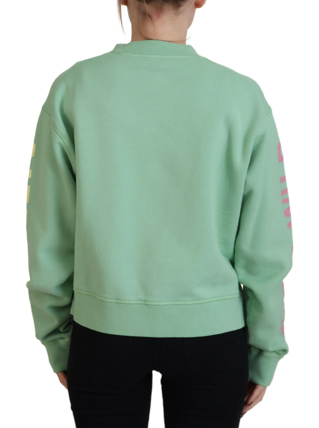 Dsquared² Green Sweatshirt for Women side view