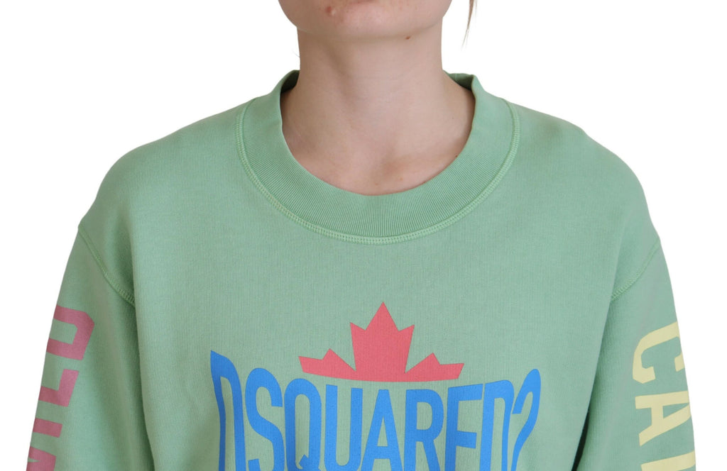 Dsquared² Green Sweatshirt for Women additional view