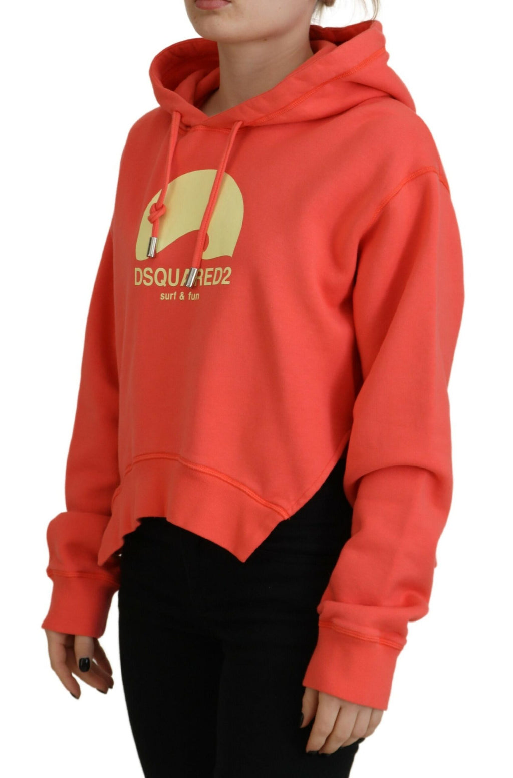 Dsquared² Pink Hoodie for Women detail view