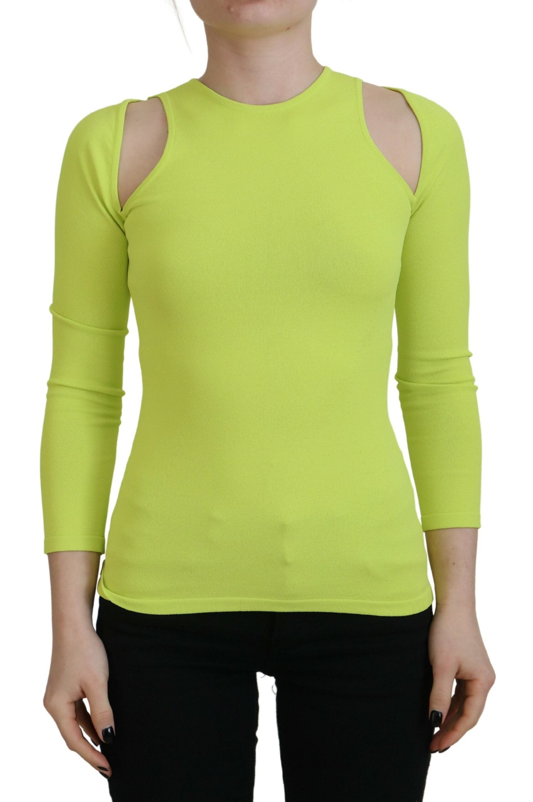 Dsquared² Green Long Sleeve T-Shirt for Women