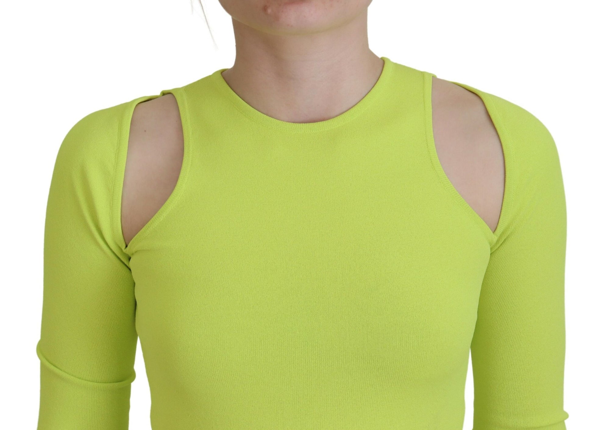 Dsquared² Green Long Sleeve T-Shirt for Women additional view