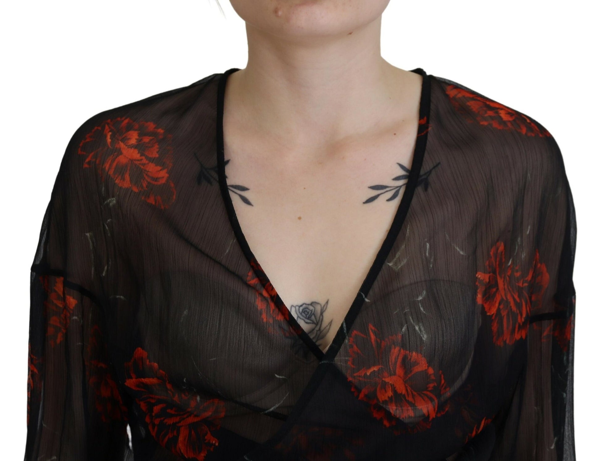 Dsquared² Black Long Sleeve T-Shirt for Women additional view