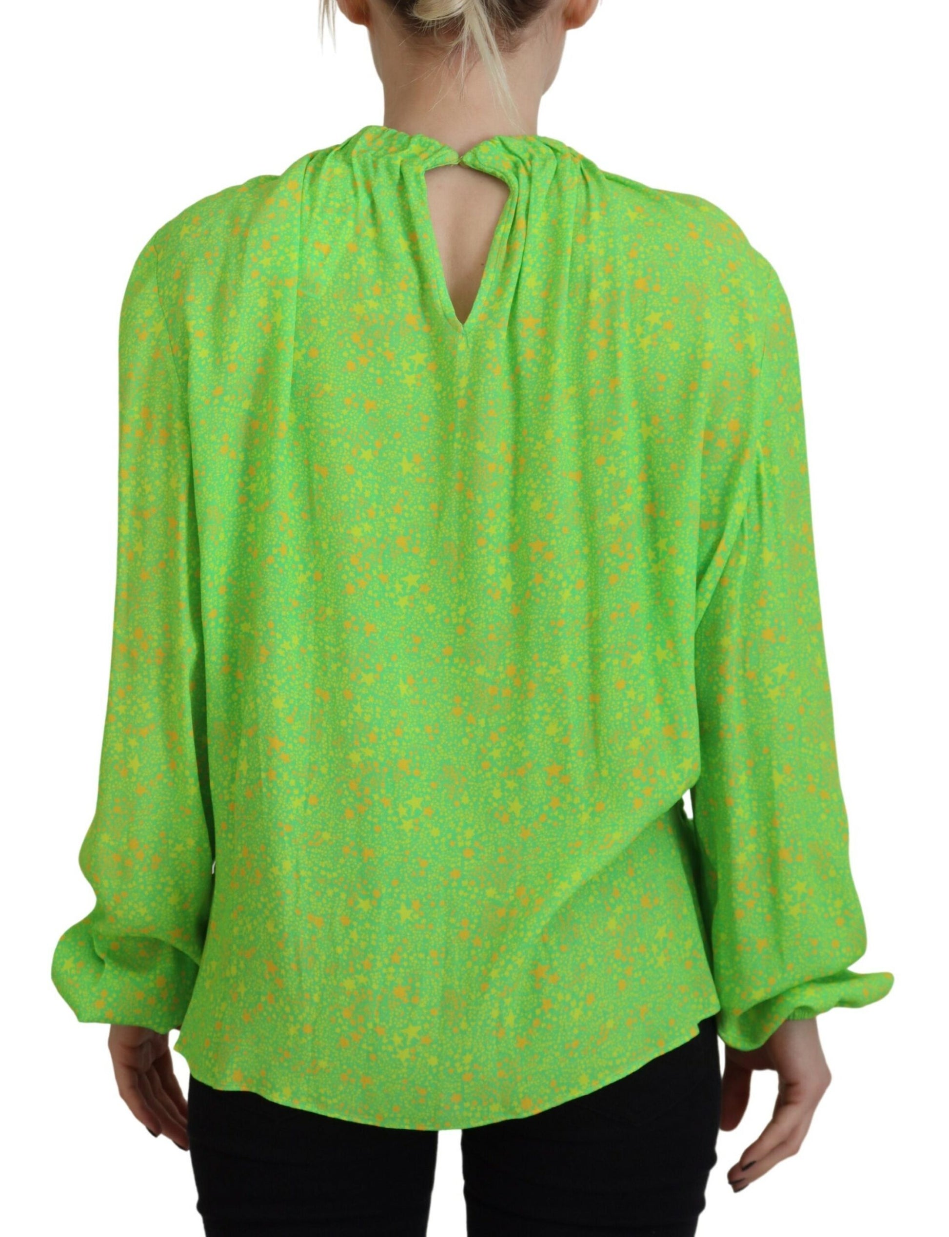 Dsquared² Green Long Sleeve T-Shirt for Women side view
