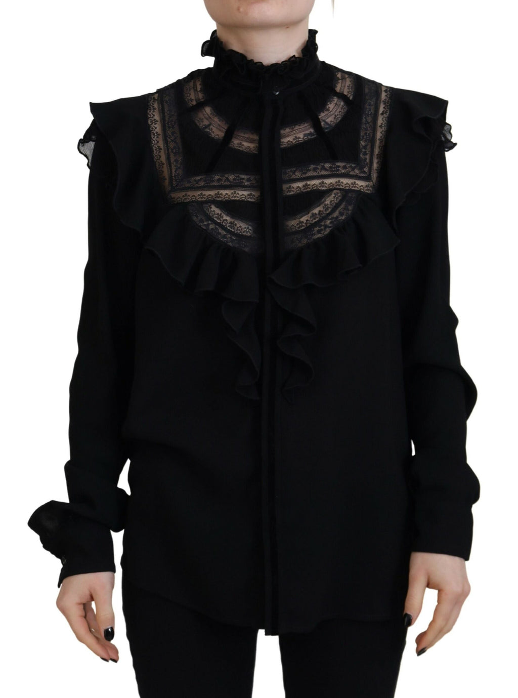 Dsquared² Black Long Sleeve T-Shirt for Women