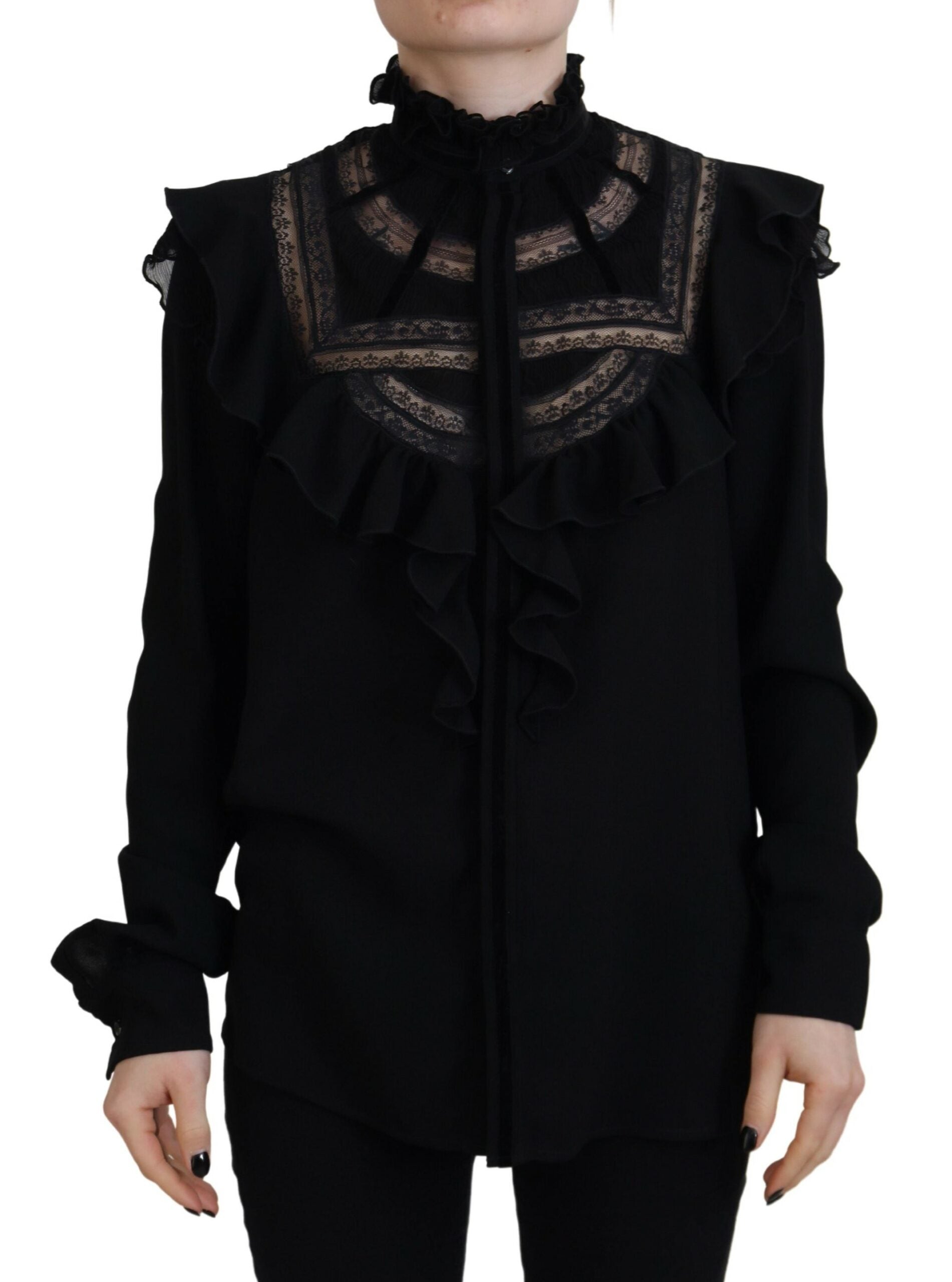 Dsquared² Black Long Sleeve T-Shirt for Women