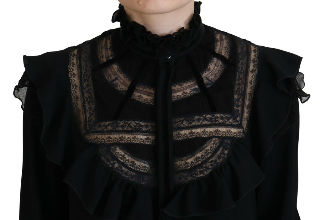 Dsquared² Black Long Sleeve T-Shirt for Women additional view