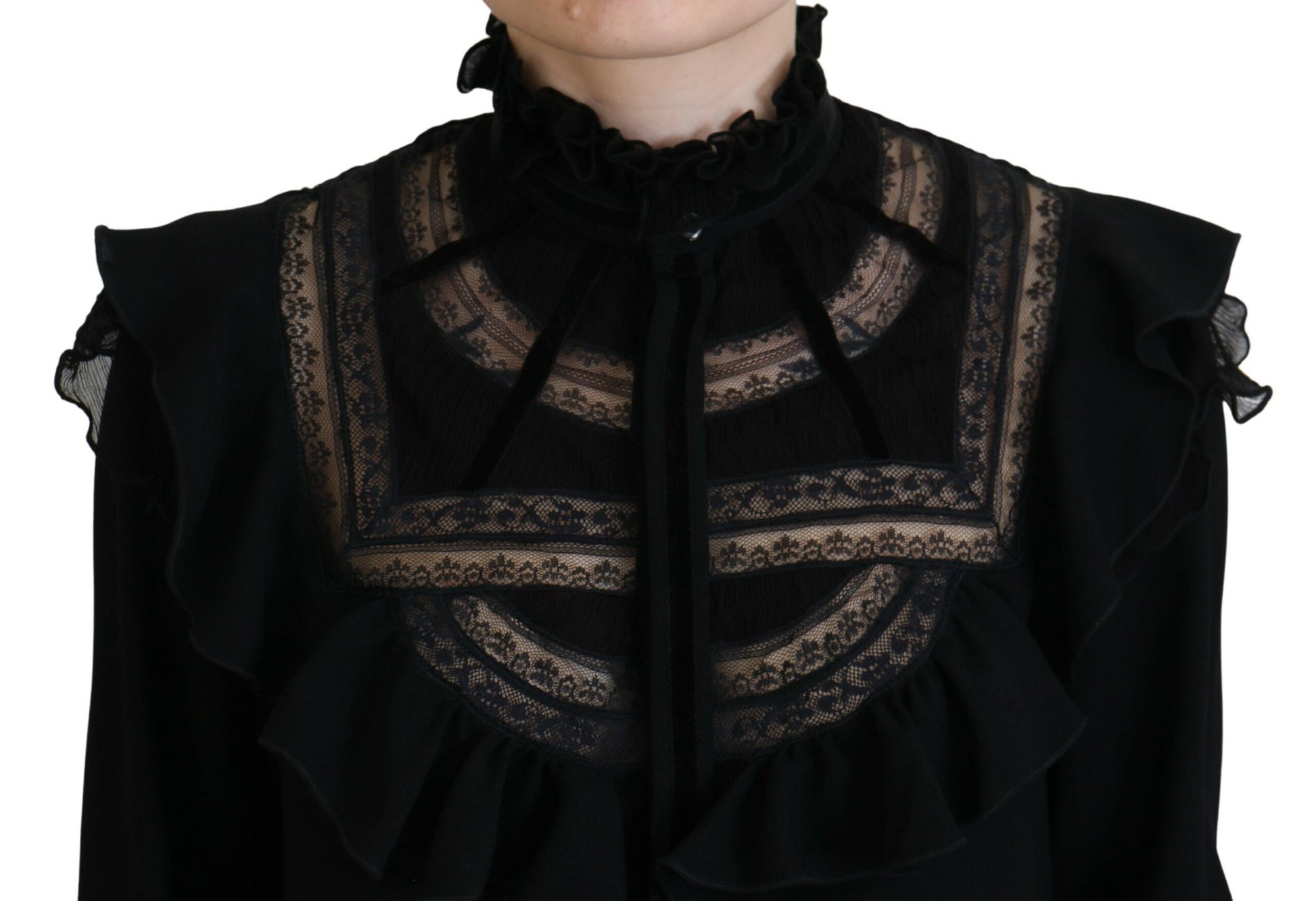 Dsquared² Black Long Sleeve T-Shirt for Women additional view