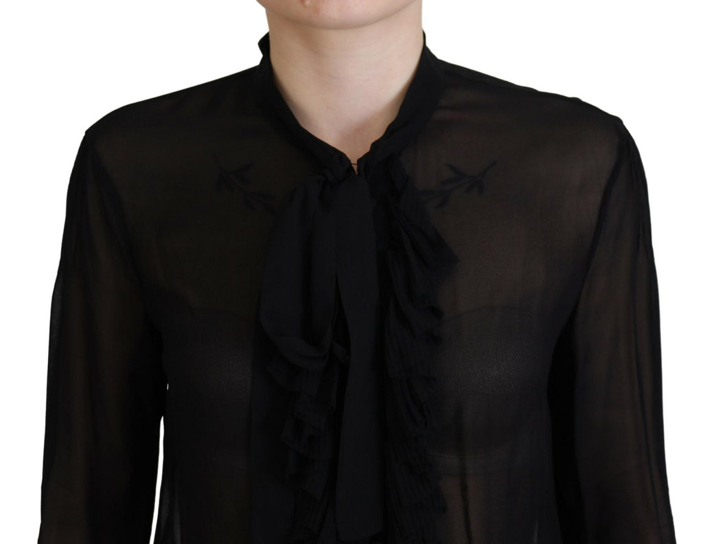 Dsquared² Black Long Sleeve T-Shirt for Women additional view