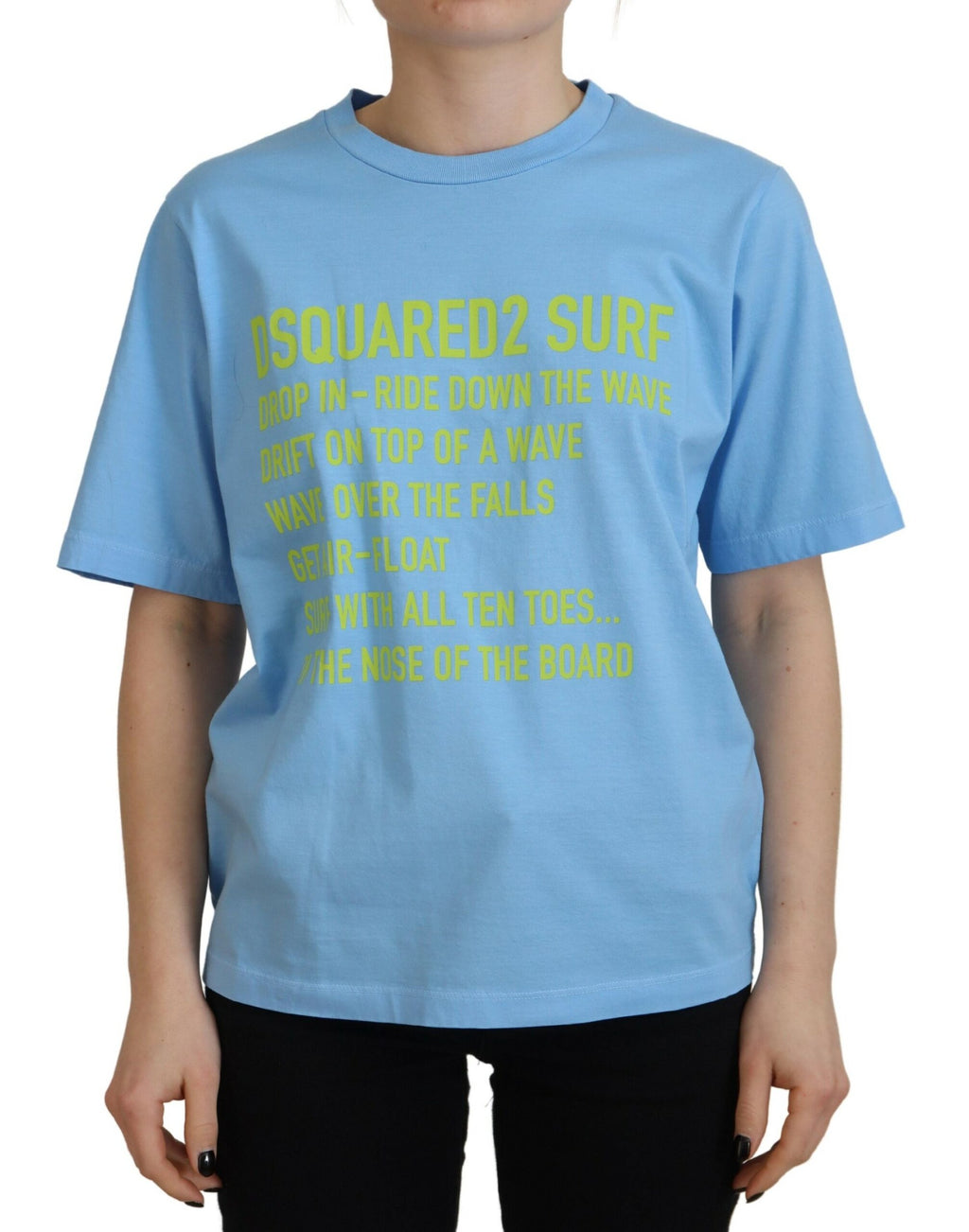 Dsquared² Blue T-Shirt for Women alternate view
