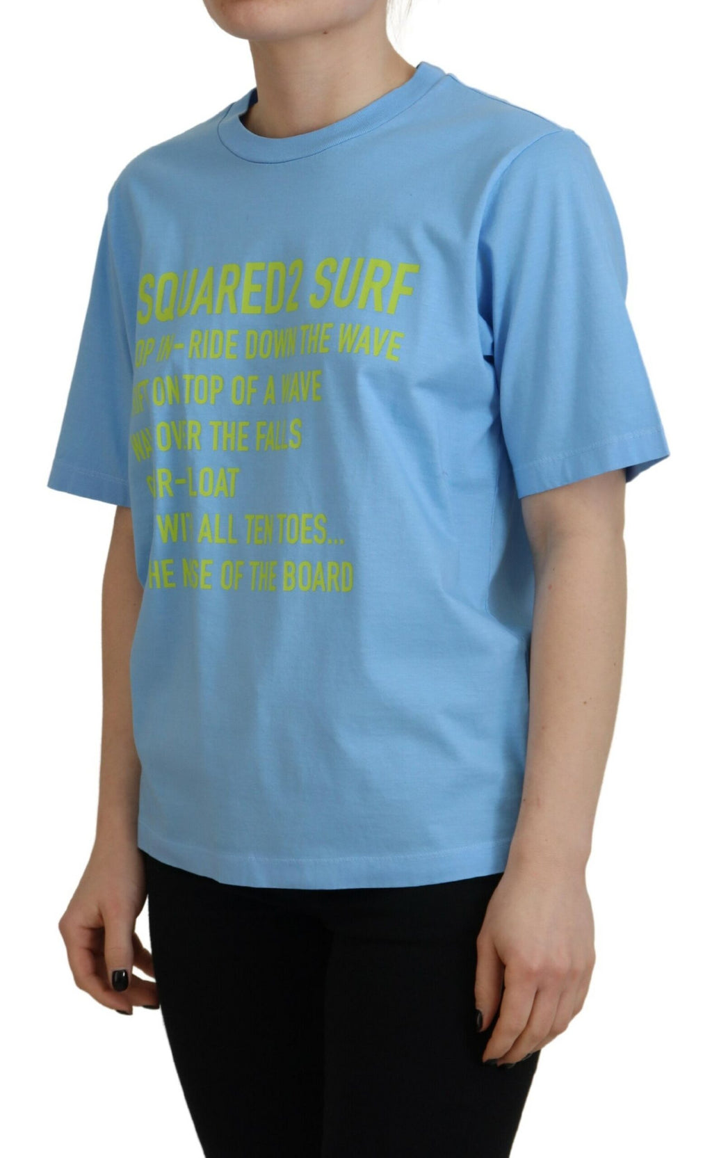 Dsquared² Blue T-Shirt for Women detail view